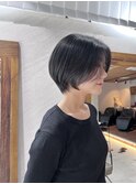 【ADORE横浜】黒髪ショート×ハンサムショート