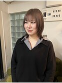 透明感カラー！