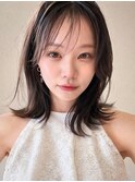 20代30代40代50代外ハネミディアムレイヤーボブ縮毛矯正髪質改善