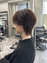 ギークス(GEEKS)&nbsp;【GEEKS渋谷】シースルーセンターパート/グレージュ/中性ウルフ