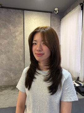 メゾンセブンルックス 宇都宮簗瀬店(Maison 7LOOKS) ハッシュカット×オリーブベージュ《吉澤》