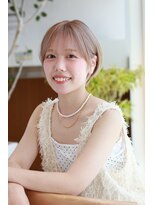 ヘアドゥ 千葉店(hair do)&nbsp;ハイトーンショートボブ