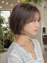 ヘアーズルーム 近鉄八尾(hair's RooM)&nbsp;【近鉄八尾】 ひし形ショートボブ