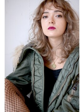 ミラバイグリーン(Mira by green) ミルクティーカラー ノームコア　grunge beige33