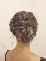 レイドバック(LAID BACK)&nbsp;【早朝可能】結婚式★二次会★パーティー★編み込み★ヘアセット