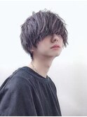 ウェーブ緩め マッシュ