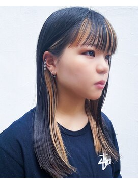 ロジェ(loje) 【loje】ロングヘアでもインナーカラー♪