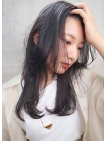 ブリス(VLISS)&nbsp;レイヤーセミロング＿耳かけフォギーベージュ