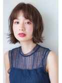 【aRietta飯田由美】アッシュブラウン×外ハネボブ