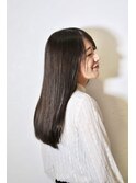 ロング　ストレートスタイル