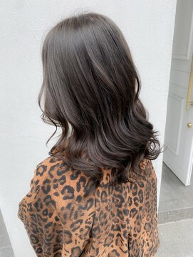 ポンテロッソ 荒江店(ponte rosso) オリーブグレージュ　艶髪　春カラー×ニュアンスカラー