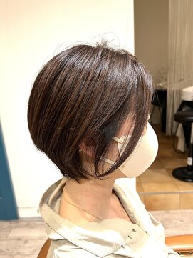 イト リトルヘアガーデン(ito. little hair garden) 大人ショートボブ×アッシュべーし