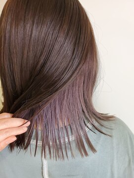 ククル ヘアー(cucule Hair) 京都・西院cuculehair  襟足インナーカラー