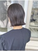 切りっぱなしボブ