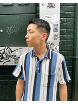 シー クルー 渋谷(C crew) スキンフェード、アップバング【渋谷】【道玄坂】