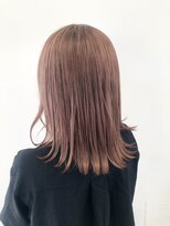 リー 枚方(Lee)&nbsp;【熊谷】外ハネボブ×ベージュ