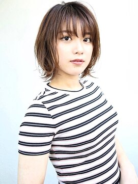 ヘアメイク フレンシア(hair make flencia) モテ可愛い外ハネボブ