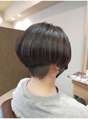 仙台D　ツーブロックマッシュボブ×カジュアルヘアstyle