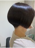 【刈り上げ/刈り上げボブ/モード/スッキリ】/20代30代40代50代