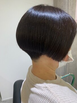 ケアアンドデザイン 今里本店(care&design fulfill) 【刈り上げ/刈り上げボブ/モード/スッキリ】/20代30代40代50代
