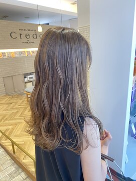 トータルビューティー クレド(TOTAL BEAUTY Credo byHAIR TIME) 透け感ベージュカラー