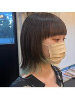 ボアップ(boappu)&nbsp;＃イルミナカラー＃髪質改善＃ブリーチ＃インナーカラー