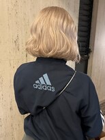 プネル 渋谷(PUNEL) ブロンド/ベージュ/ ブリーチカラー/ケアブリーチ/ブリーチ