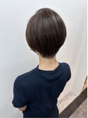 イメチェン愛されショートボブ