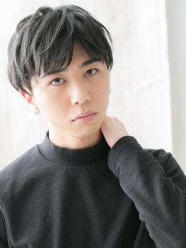 モッズヘアメン 名護大東店(mod's hair men) マットな質感◎ノンジアミンカラー束感マッシュパーマi名護大東