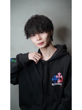 スキル(SKILL) 【SKILL】ツーブロック刈り上げショートメンズパーマハイライト