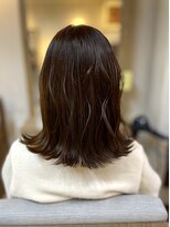 ヘアリゾート粋 ウナム 新宿東口店(enam)&nbsp;ミディアム/ボブ/外ハネ/アッシュ/ベージュ/シルキーベージュ