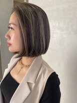 コード(Chord)&nbsp;重め前下がりボブ