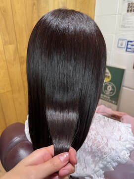 チアー ヘアリラクゼーション(cheer HAIRRELAXATION) 髪質改善トリートメント＋ミディアムヘア
