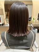 切りっぱなしボブ/エアリーロング/美髪/ピンクブラウン[船橋駅]