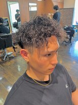 シャラク 羽広店(sharaku) ショートパーマ