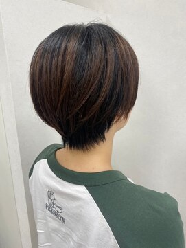 ピュア Pure 入間春日店 襟足スッキリショートボブ♪