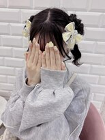 メンカラのかわいいくらげヘア＊まゆ