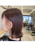 ボブ×インナーベージュカラー《木寺樹莉》