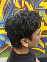 カーニー 上野(kearny)&nbsp;無造作パーマスパイキーショートツイストスパイラルパーマ