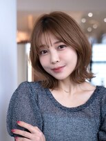 イルハバナ 渋谷(ill HAVANA)&nbsp;くびれミディ　前髪　イメチェン　ひし形　20代30代　外ハネ