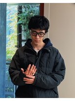 リアン アオヤマ(Liun Aoyama)&nbsp;程よく動くピンパーマスタイル