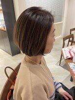 サラビューティーサイト 志免店(SARA Beauty Sight)&nbsp;大人女性　丸みショートボブ☆小林