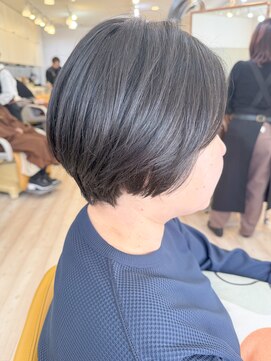 モリオ フロム ロンドン 成増店 【morio成増/児玉】黒髪ショートボブ