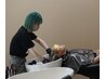 【夏バテ頭皮レスキュー】　　　　　カット+ケアスパ