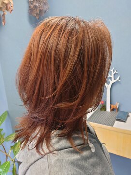 ヘアーメイク ヴァンセット HAIR & MAKE VINGT-SEPT やわらかレイヤーミディ