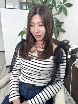 ベルヘアーデザイン 堺東(Belle hair Design) 外国人風レイヤー/レイヤーカット/外国人風/レイヤー/堺東