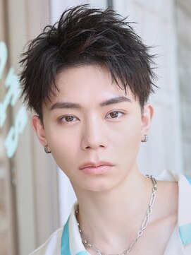 リップス 表参道店(LIPPS) エアリーシャープショート【ツーブロック刈り上げ】