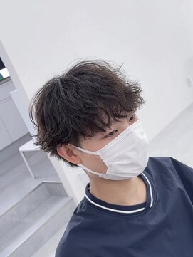 アビー ランシェル(ABEY LENCIEL) 波巻きシャドウパーマ/シャドウパーマ