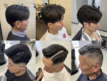 アケタ(AKETA)の写真/当日予約OK◎メンズに特化した《Hair Salon AKETA》で、ビジネスシーンでも映える理想のスタイルが叶う！