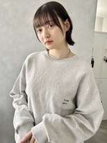 フォト イケブクロ(foto IKEBUKURO)&nbsp;ミディアム/ボブ/前髪カット/ブリーチなし×グレージュ[池袋]